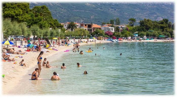 Ferienwohnung Apartman Luly Kaštela Exterior foto